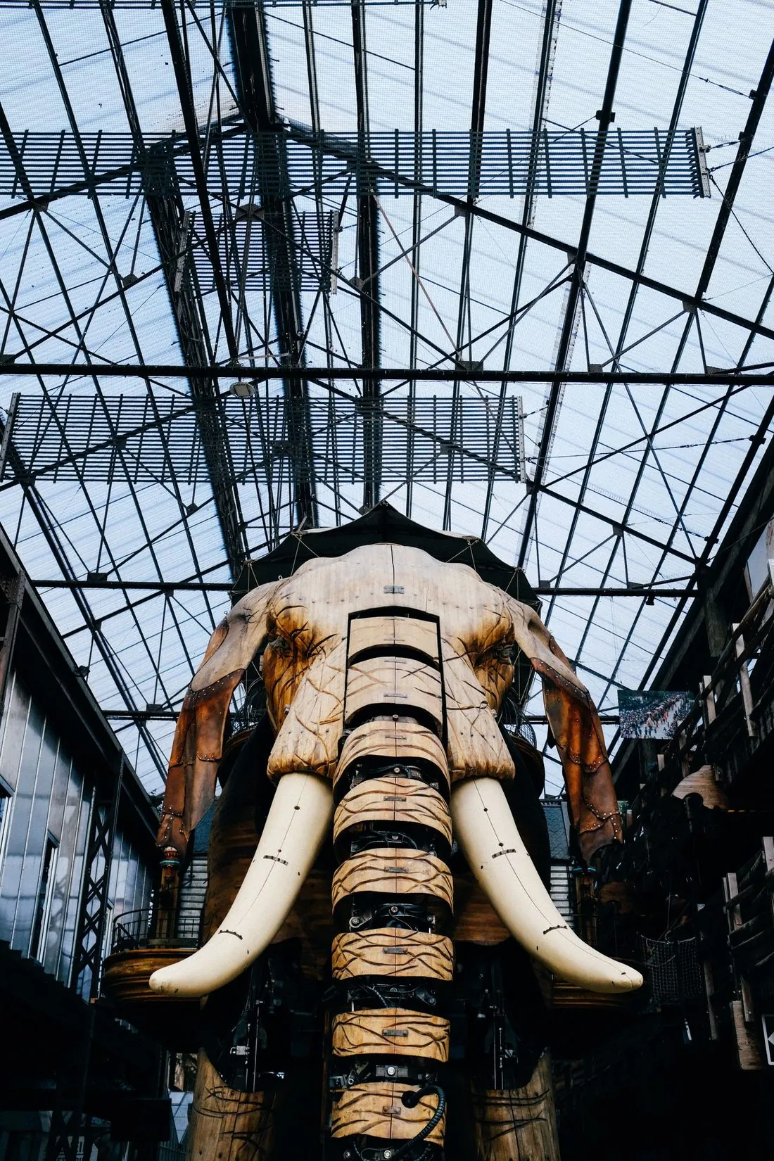 Le Grand Éléphant des Machines de l'île, sur l'Île de Nantes